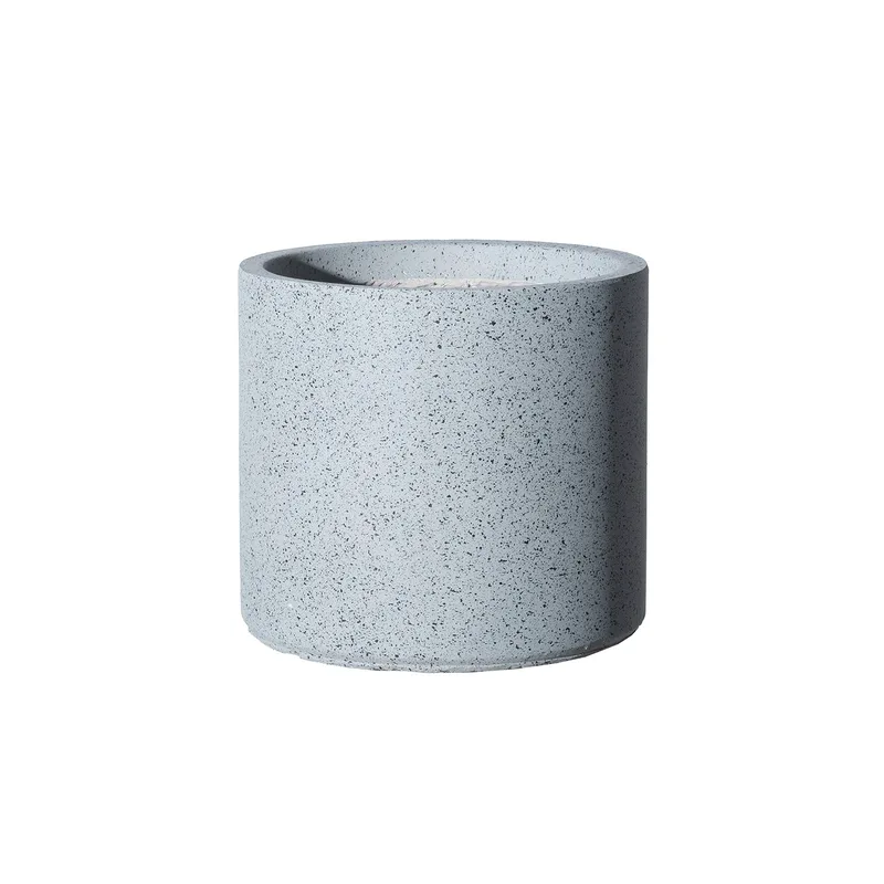 Supergreens Γλάστρα Πήλινη Γκρι "Cement" S 25x25x22 εκ.