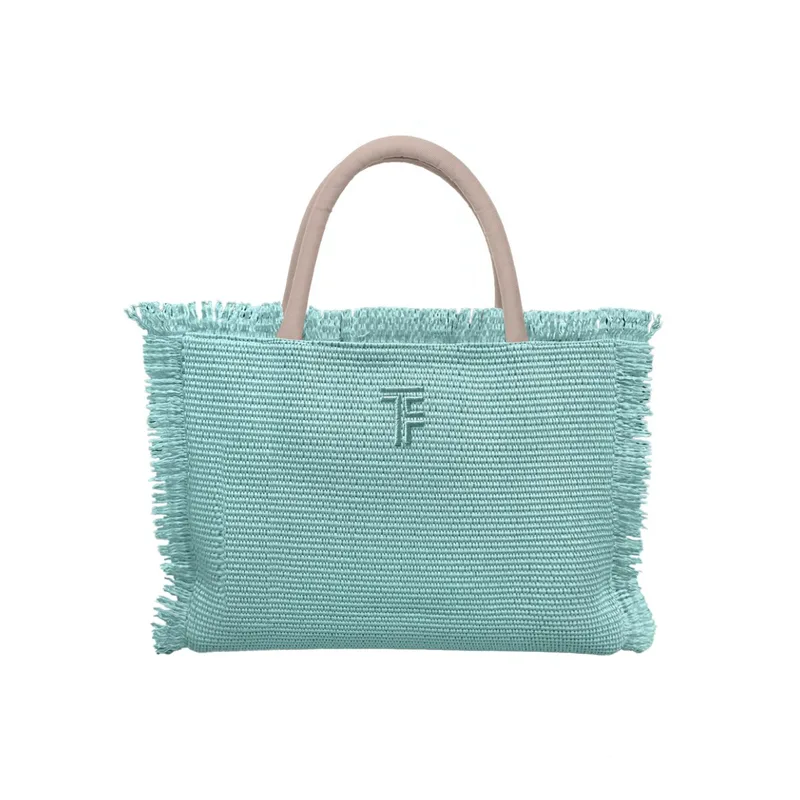 Τσάντα Θαλάσσης (36x14x29) Feel & Touch Tropical Aqua