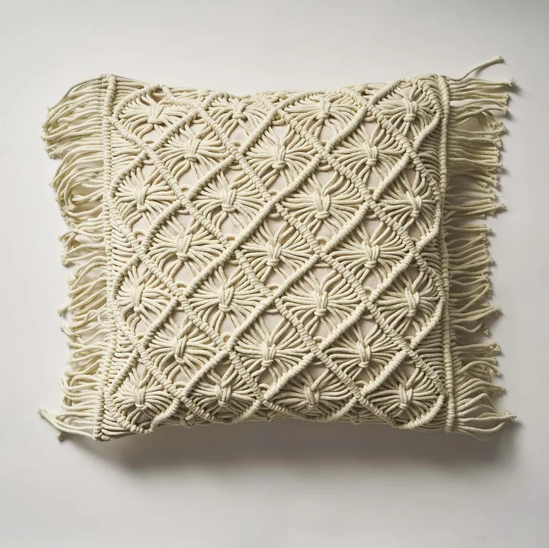 Διακοσμητική Μαξιλαροθήκη (45x45) Gofis Home Sahara Canvas Μπεζ 193/04