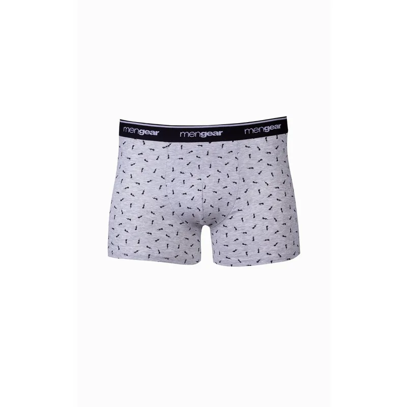 MINERVA BOXER MENGEAR THUNDER 2 Τεμάχια - Μαύρο-Γκρι