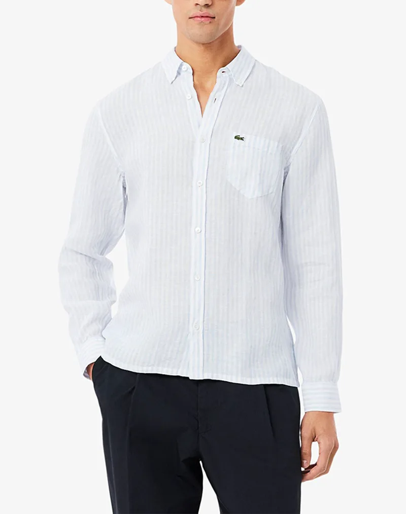 LACOSTE ΠΟΥΚΑΜΙΣΟ ΜΜ SHIRT LS 3CH6985-29I LightBlue