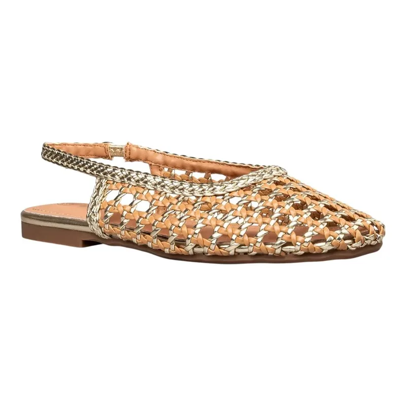 Envie Shoes Γυναικείες Παπούτσια Μπαλαρίνες E96-23338-59 Χρυσό
