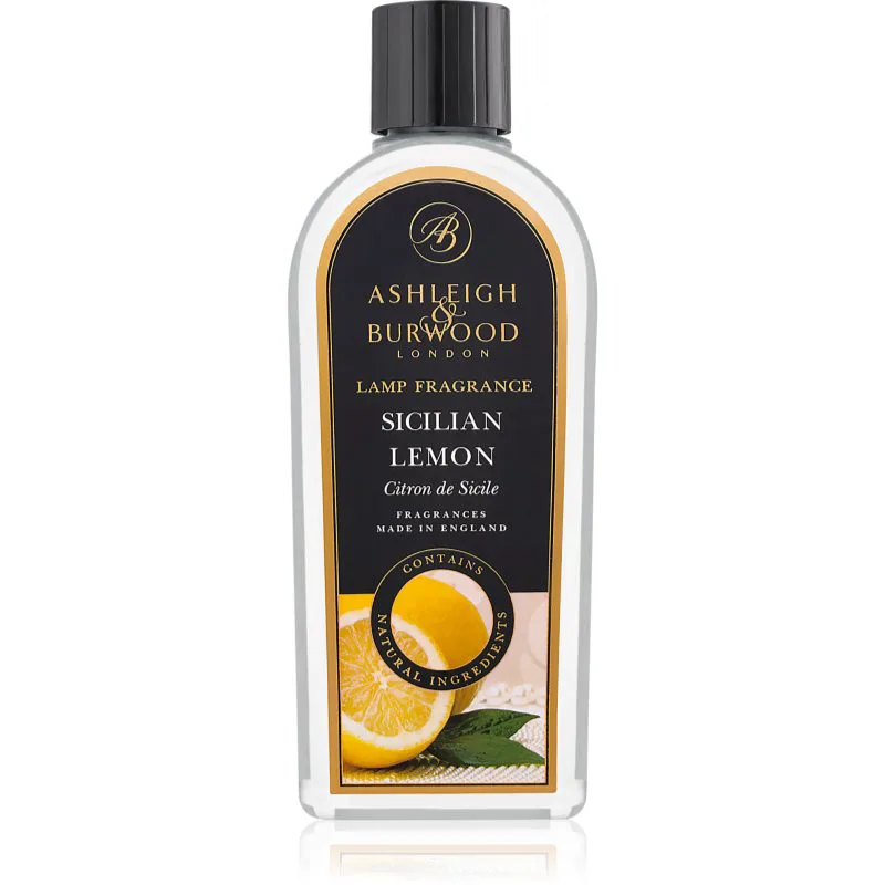 Ashleigh & Burwood London Lamp Fragrance Sicilian Lemon ανταλλακτικό καταλυτικού λαμπτήρα 500 ml