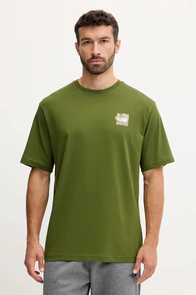 Βαμβακερό μπλουζάκι The North Face Connected Relaxed