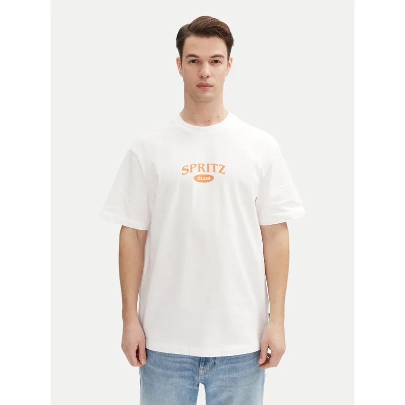 Only & Sons T-Shirt Spritz 22034398 Λευκό Relaxed Fit