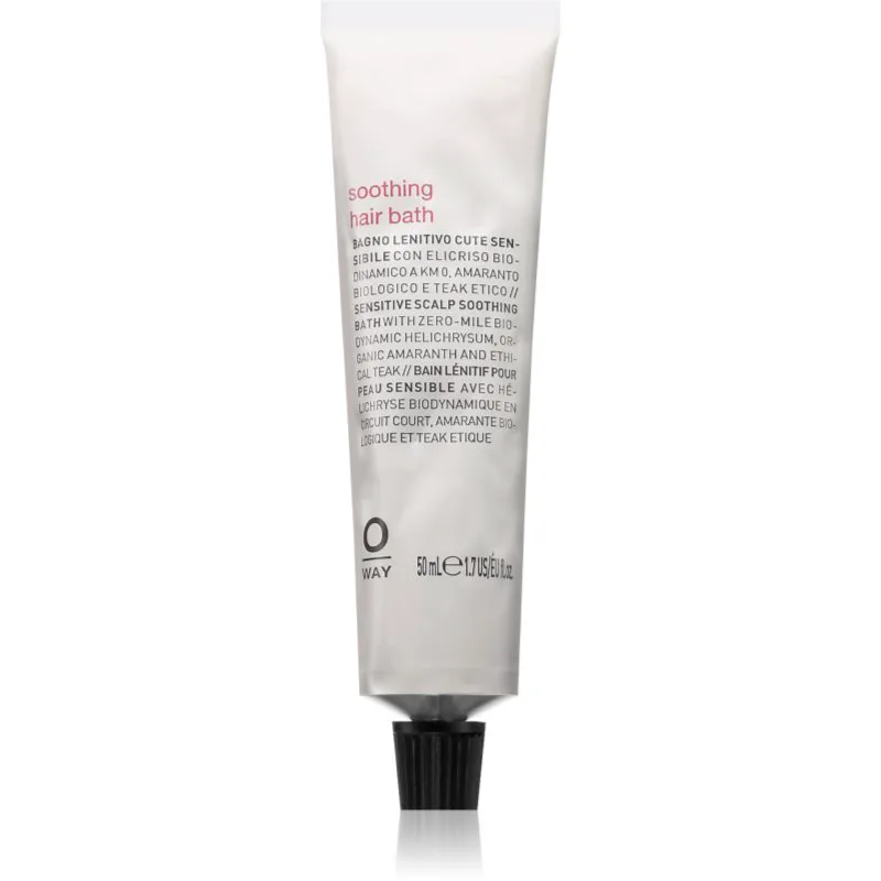 Oway soothing Hair Bath καταπραϋντικό σαμπουάν για ευαίσθητο τριχωτό της κεφαλής 50 ml