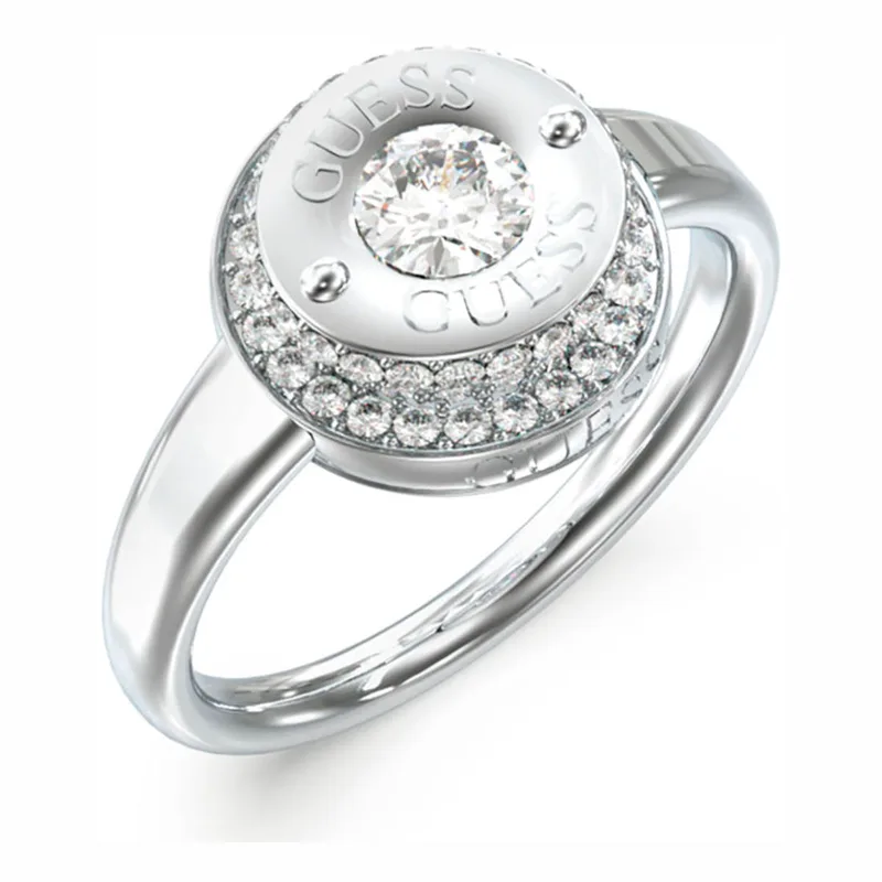 Guess Women's Ring JUBR05556JWRH (Size 52)