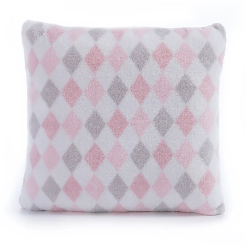 Διακοσμητικό Μαξιλάρι 35X35 Nef Nef Sweet Rhombus Ροζ (35x35)