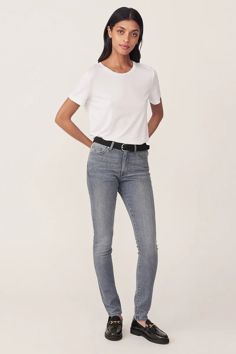 Gant γυναικείο τζιν παντελόνι Skinny Super Stretch - 4100034 Γκρι