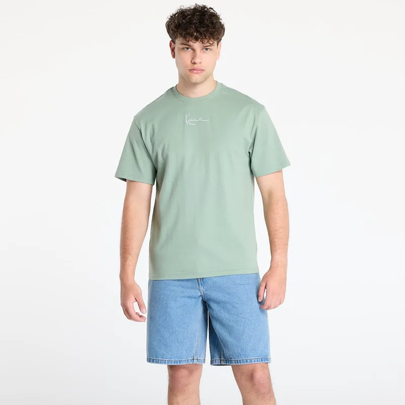 T-shirt Karl Kani Small Signature Essential Tee Green XXL