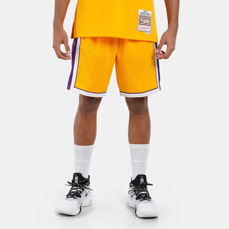 Mitchell & Ness NBA Los Angeles Lakers Swingman Ανδρικό Σορτς Μπάσκετ (9000088345_55424)