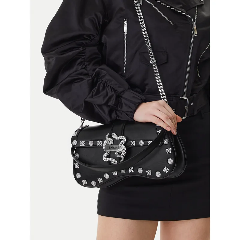 Τσάντα Just Cavalli 80RA4BA1 ZSE07 Μαύρο