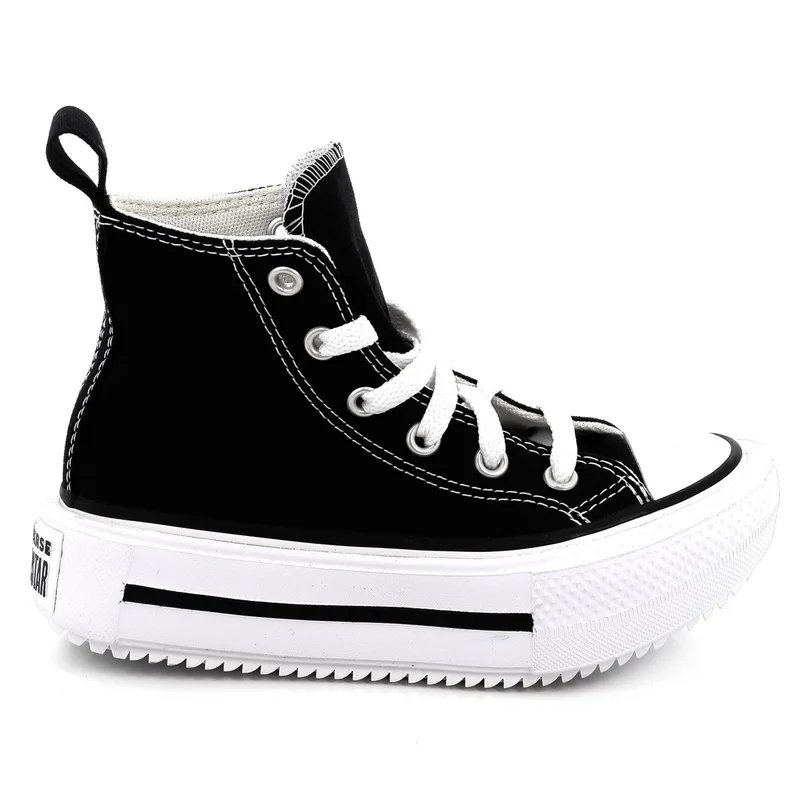 Παιδικό Μποτάκι για Κορίτσι Converse All Star Ctas Lift Double Stack Hi Χρώματος Μαύρο A15868C