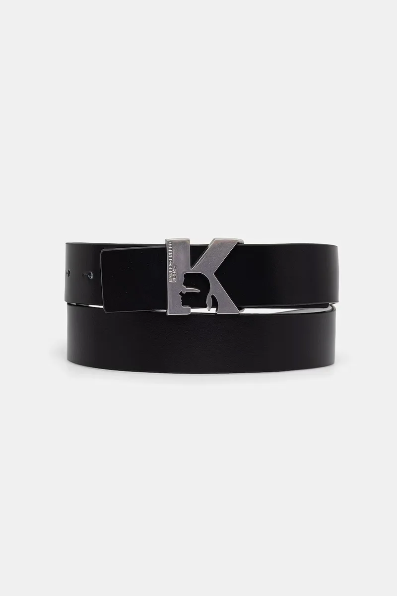 Karl Lagerfeld Jeans ζώνη διπλής όψης γυναικεία δερμάτινη