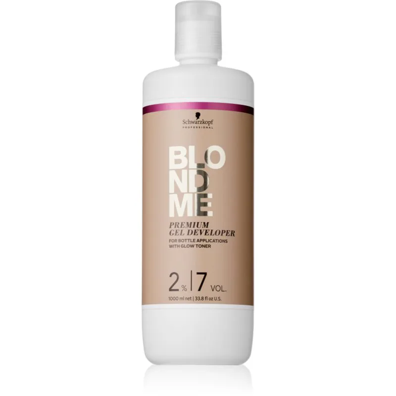 Schwarzkopf Professional Blondme Premium Gel Developer ενεργοποιητής χρώματος 2% 1000 ml