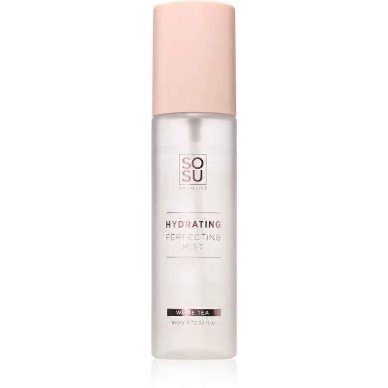 SOSU Cosmetics Hydrating Perfecting Mist ενυδατική ομίχλη για το πρόσωπο απόχρωση White Tea 100 ml