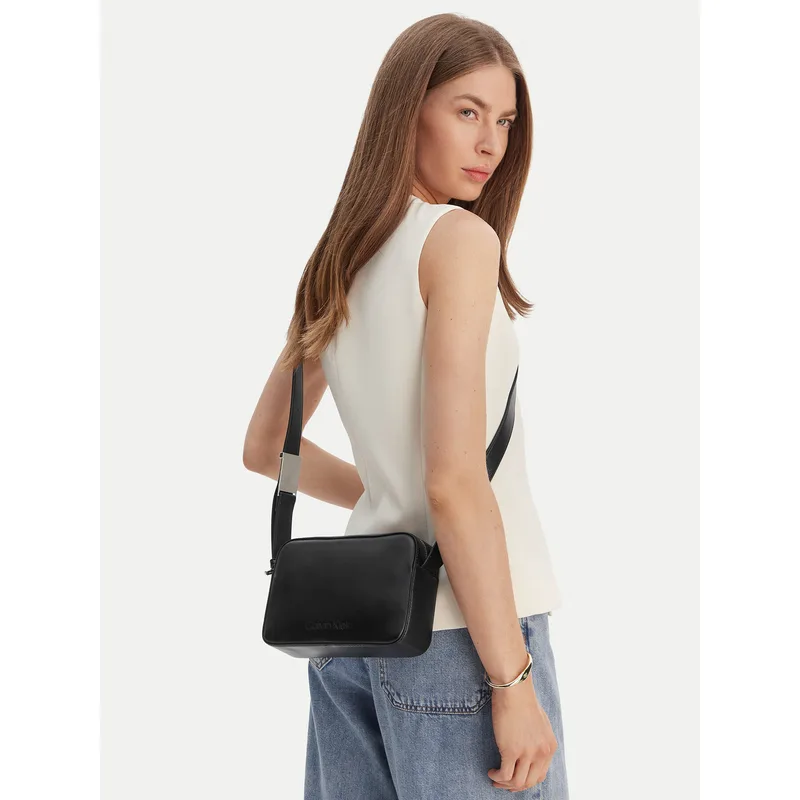 Τσάντα Calvin Klein K60K612555 Μαύρο