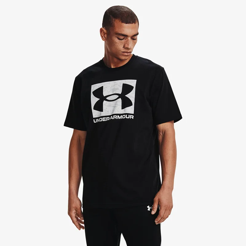 T-shirt Under Armour Abc Camo Boxed Logo SS Black/ Black M