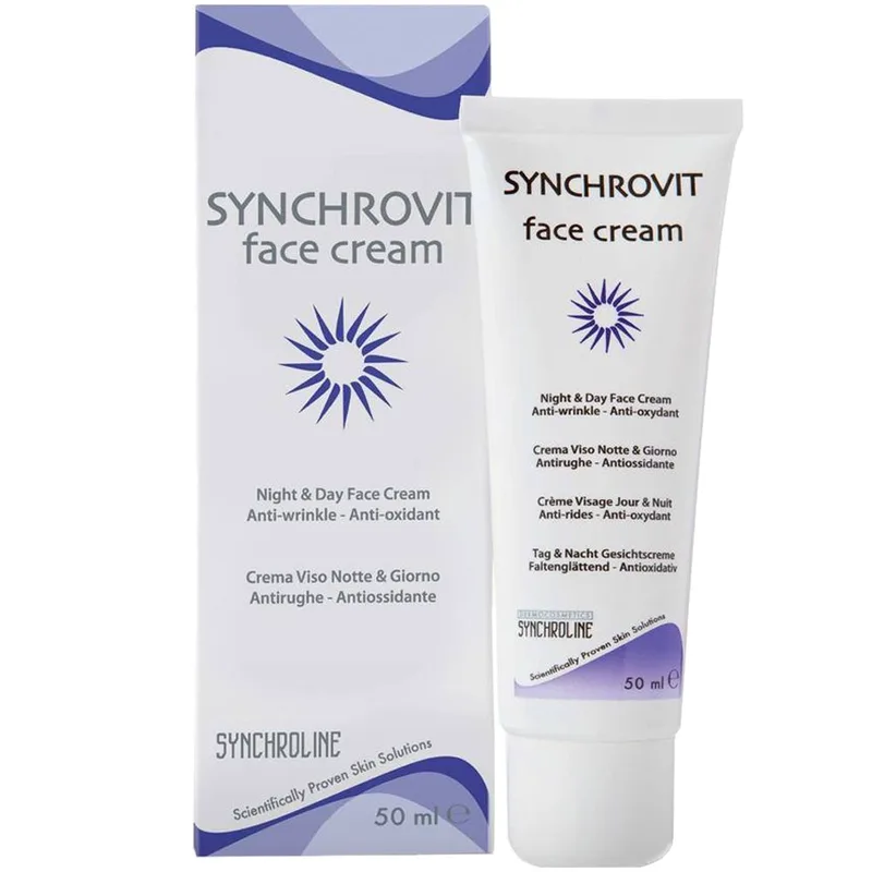 Synchroline Synchrovit Face Cream Κρέμα Ειδικής Αντιρυτιδικής Σύνθεσης για Πρόληψη & Καταπολέμηση των Ρυτίδων 50ml