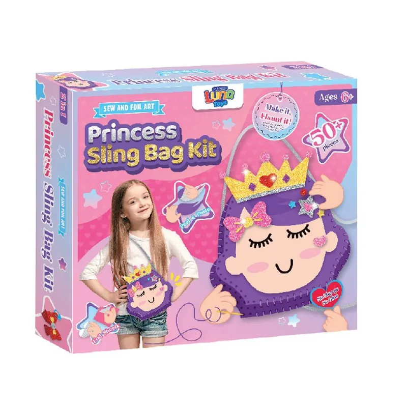 ΧΕΙΡΟΤΕXΝΙΑΣ ΣΕΤ ΡΑΨΙΜΑΤΟΣ ΠΡΙΓΚΙΠΙΣΣΑ LUNA TOYS 22X4X19,5ΕΚ.
