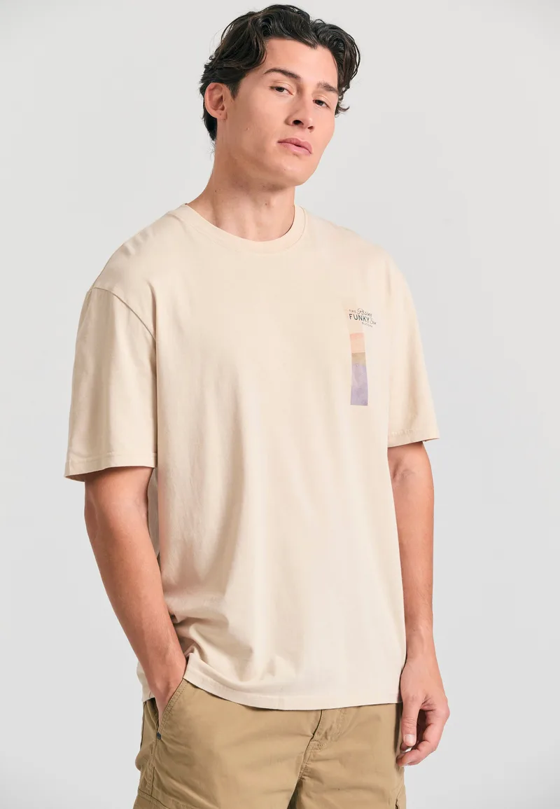 Relaxed fit t-shirt με vintage photographic τύπωμα