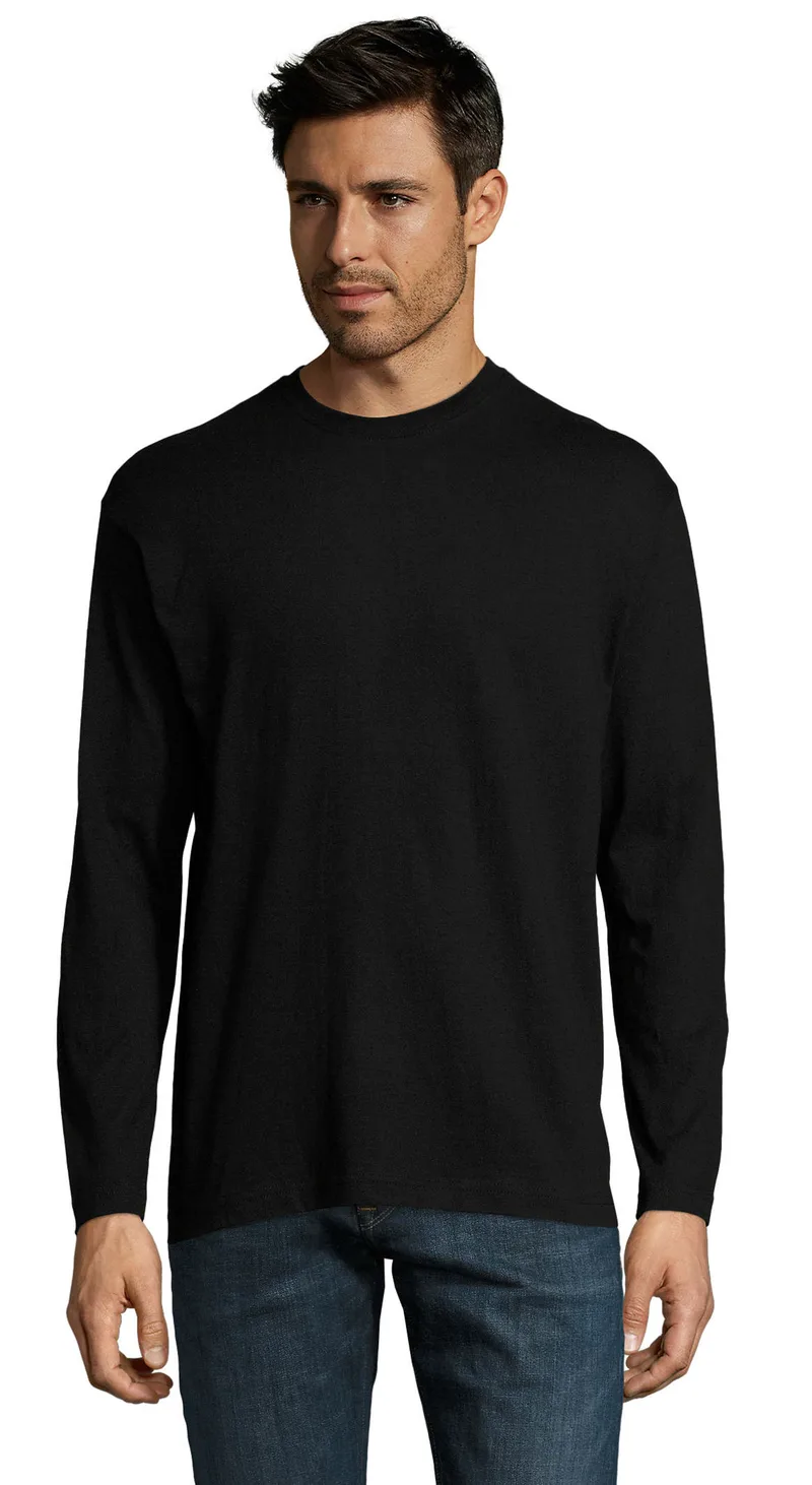 Μακρυμάνικο T-Shirt 11420 SOL'S Monarch Deep Black