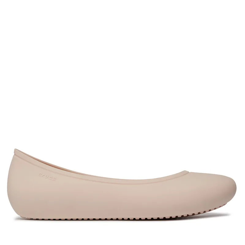 Μπαλαρίνες Crocs Brooklyn Flat 209384 Λευκό
