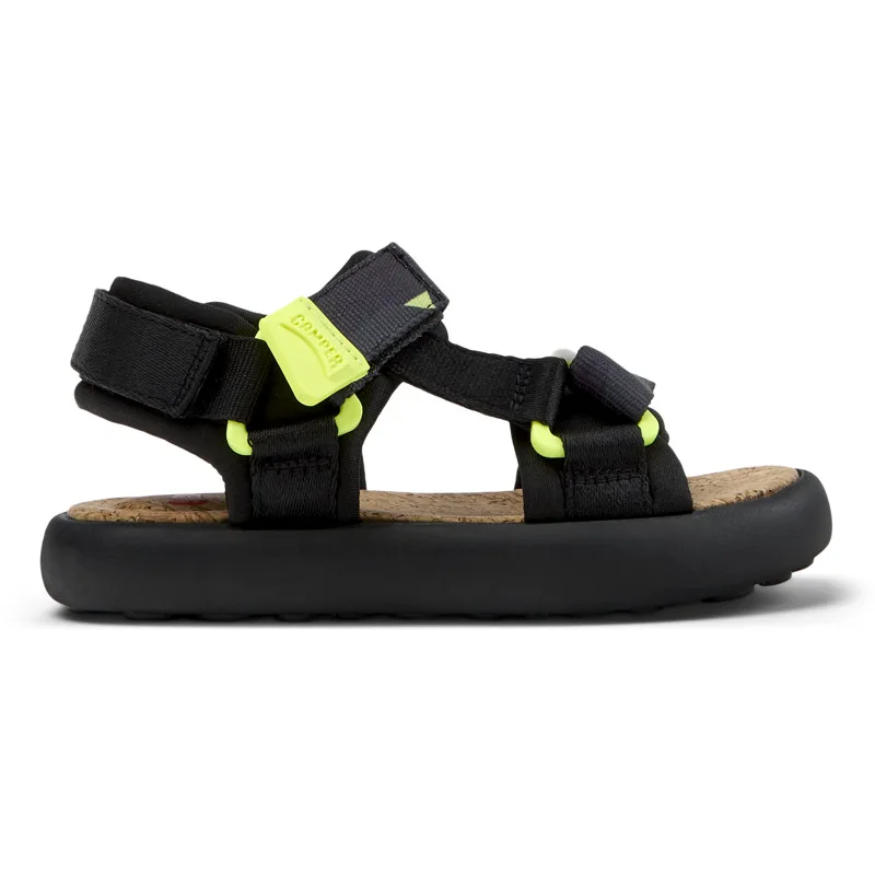 CAMPER Pelotas Flota - Πέδιλα Για Κορίτσια - Μαύρο, Μέγεθος 38, Cotton fabric