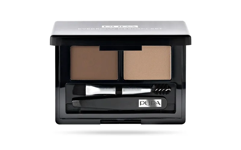 Pupa Eyebrow Design Set - 001 Blonde (1.1g)