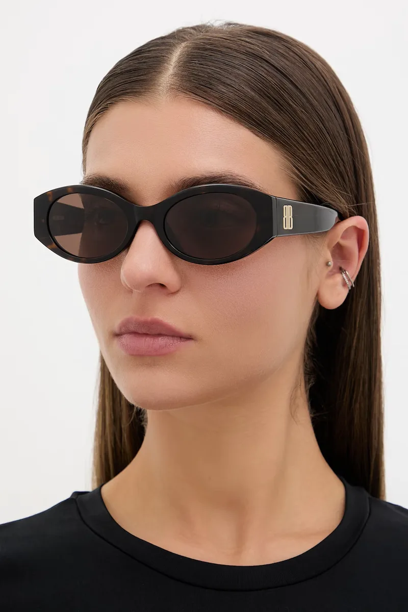 Balenciaga στρογγυλά γυαλιά ηλίου Γυναικεία