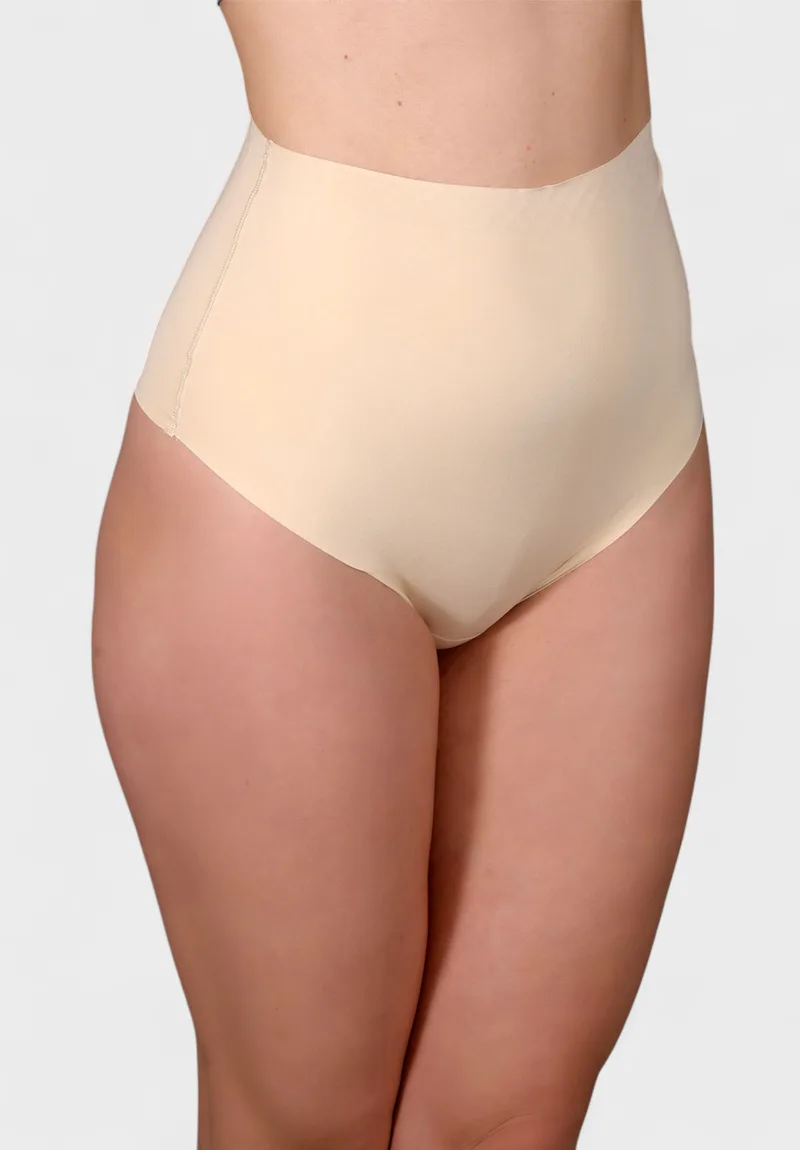 String Γυναικείο Laser Cut Ψηλόμεσο New Bra Lingerie Μπέζ NB369206-3-Μπεζ