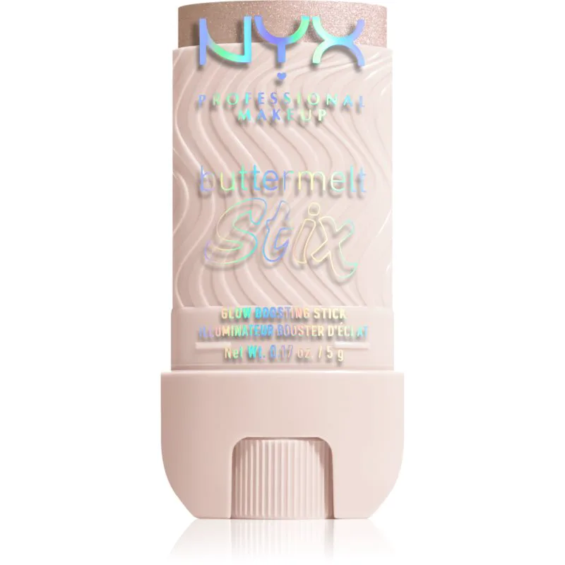 NYX Professional Makeup Buttermelt Glow Stix λαμπρυντική μπάρα απόχρωση 01 Big Melt Energy 5 γρ