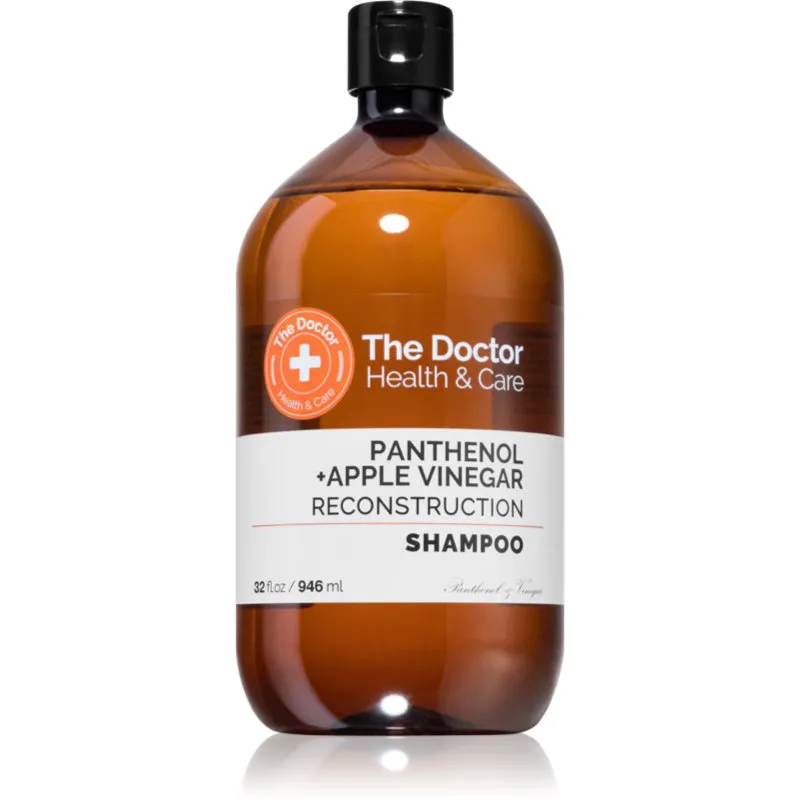 The Doctor Panthenol + Apple Vinegar Reconstruction αποκαταστατικό σαμπουάν με πανθενόλη 946 ml