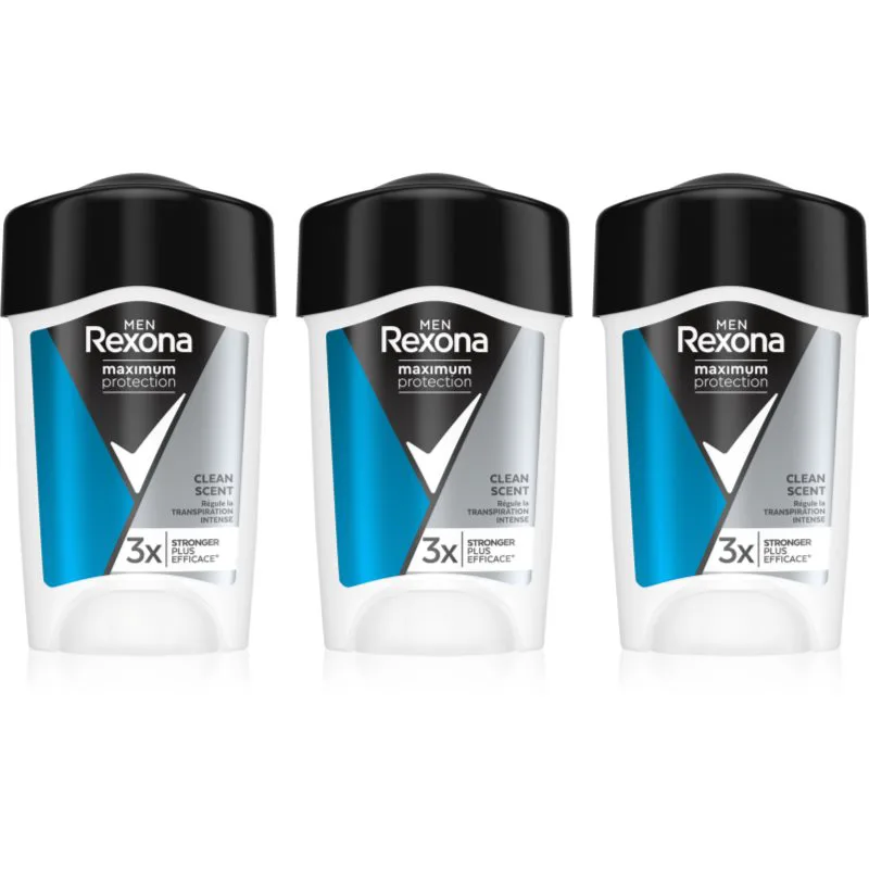 Rexona Men Maximum Protection Clean Scent κρεμώδες αποσμητικό για την αντιμετώπιση της υπερβολικής εφίδρωσης για άντρες