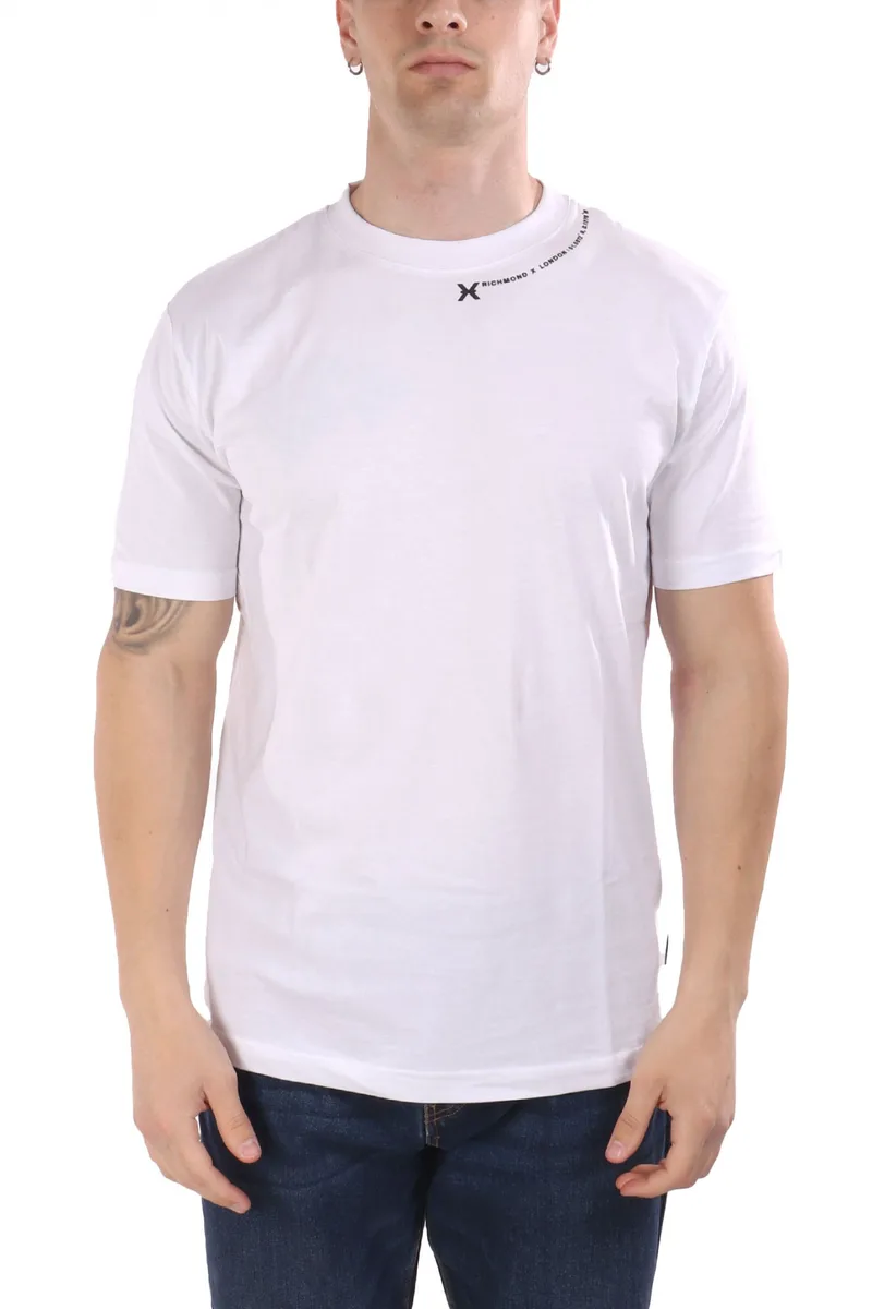 RICHMOND X T-SHIRT FYAMI LOGO ΛΕΥΚΟ