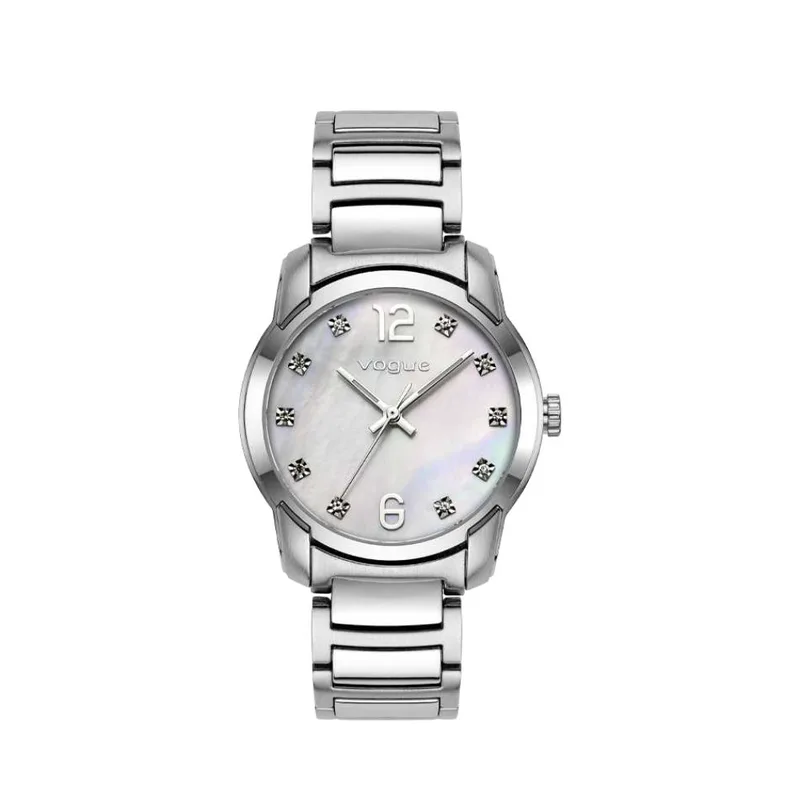 Ρολόι Γυναικείο Ασημί Stainless Steel Vogue 2020611281