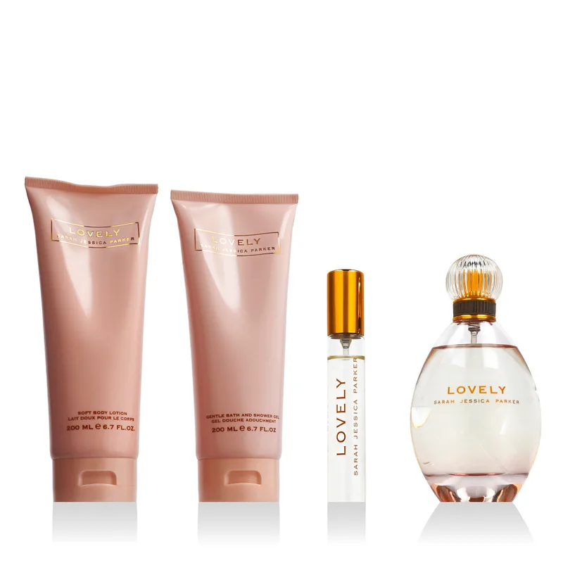 Sarah Jessica Parker Lovely EDP 100 ml + EDP 15 ml + SG 200 ml + BL 200 ml (woman) 1 pcs