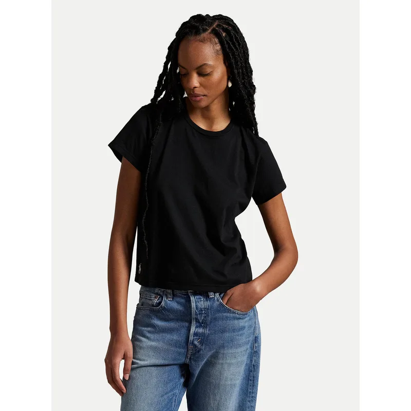 Polo Ralph Lauren T-Shirt 211967102002 Μαύρο Classic Fit