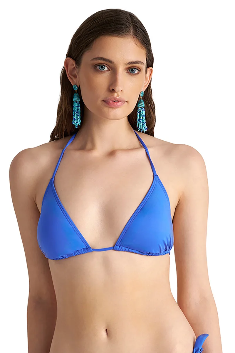 Blu4u γυναικείο μαγιό bikini top τριγωνάκι δετό μονόχρωμο ''Solids''-26366089-14