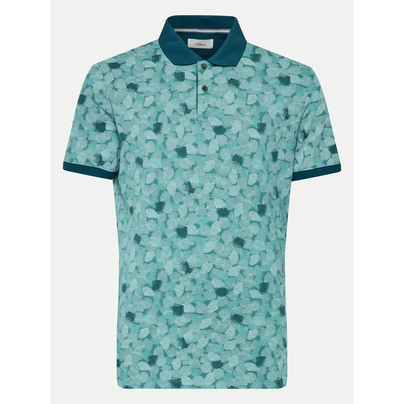 s.Oliver Polo 2143978 Μπλε Regular Fit