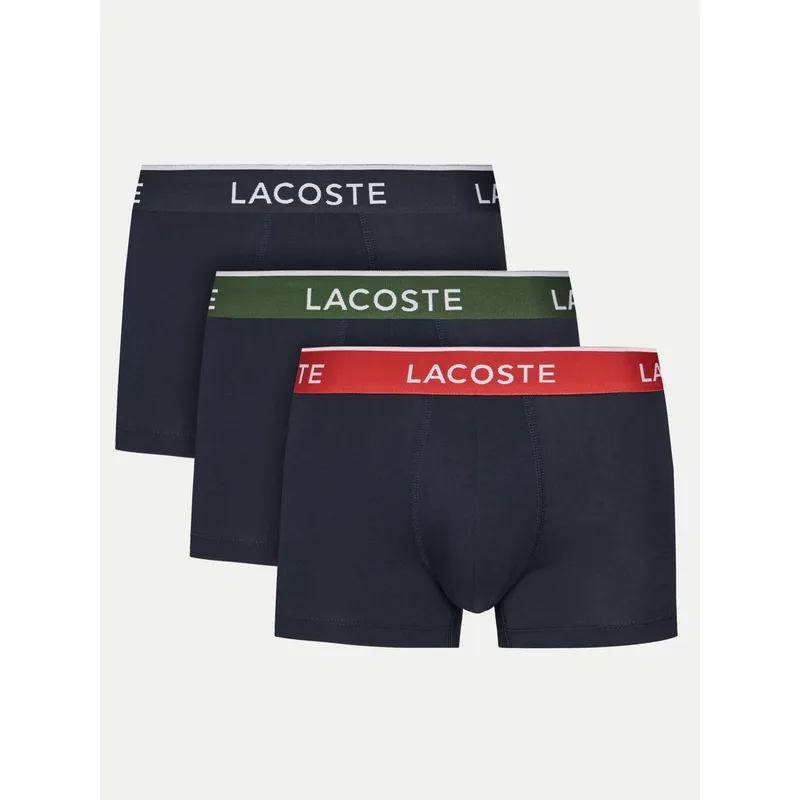 Lacoste Σετ μποξεράκια 5H1297 Σκούρο μπλε