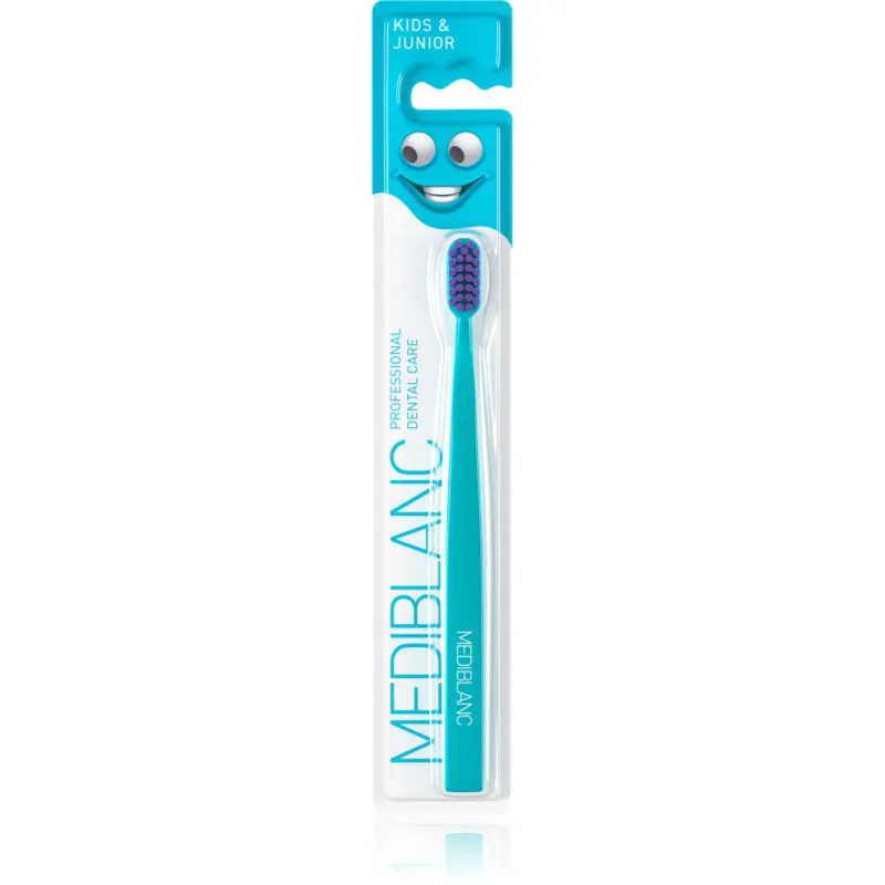 MEDIBLANC KIDS & JUNIOR Ultra Soft οδοντόβουρτσα για παιδιά ύπερ-μαλακό Blue 1 τμχ