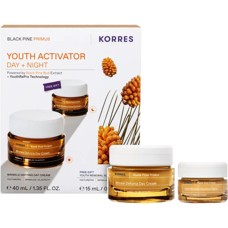 Korres Black Pine Primus σετ δώρου για γυναίκες