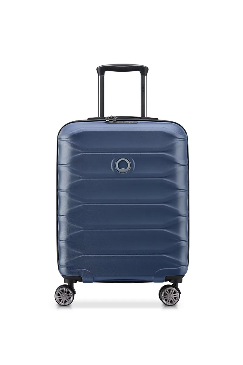 Delsey unisex βαλίτσα καμπίνας slim expandable με λογότυπο μπροστά "Meteor" 55 x 40 x 20 - 22 cm - 386980312E9