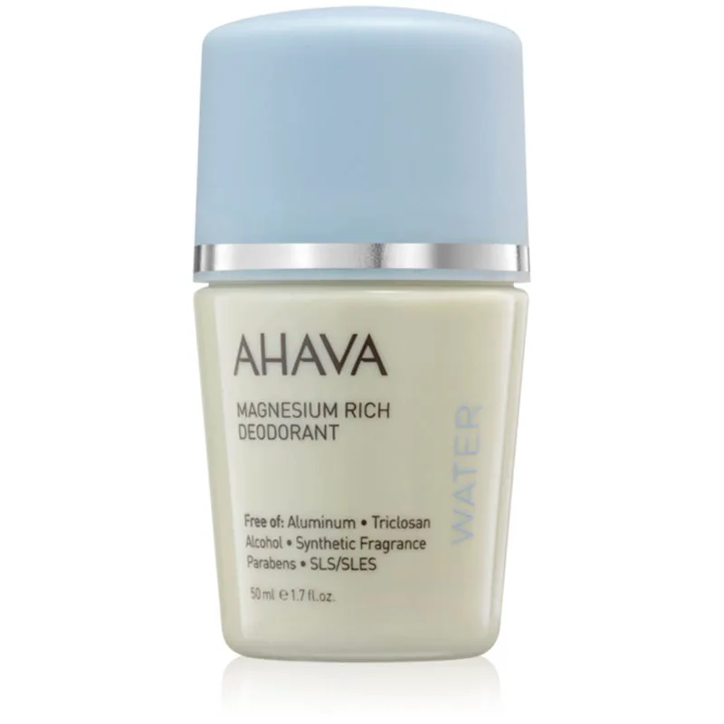 AHAVA Dead Sea Water Magnesium Rich Deodorant Αποσμητικό roll-on για γυναίκες 50 μλ