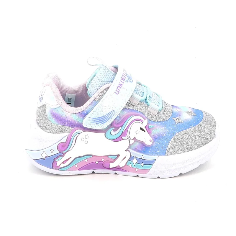 Παιδικό Αθλητικό Παπούτσι για Κορίτσι Skechers S-Lights Unicorn Chaser Χρώματος Πολύχρωμο 302298N-SMLT