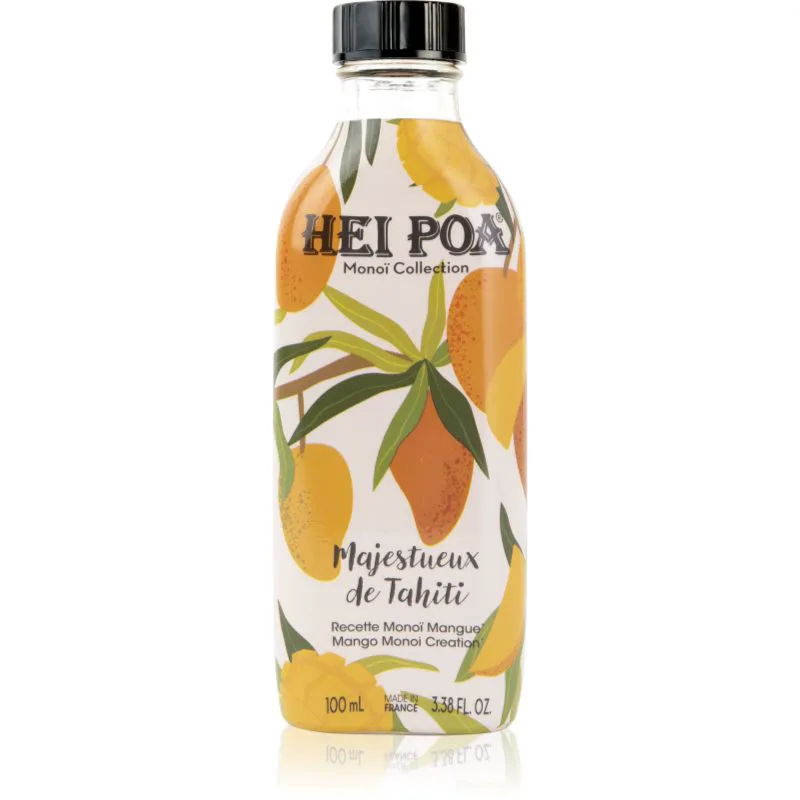 Hei Poa Pure Tahiti Monoï Oil Mango Scent πολυλειτουργικό λάδι για σώμα και μαλλιά 100 ml
