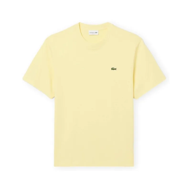 T-shirt με κοντά μανίκια Lacoste Classic Fit T-Shirt TH7318 - Jaune