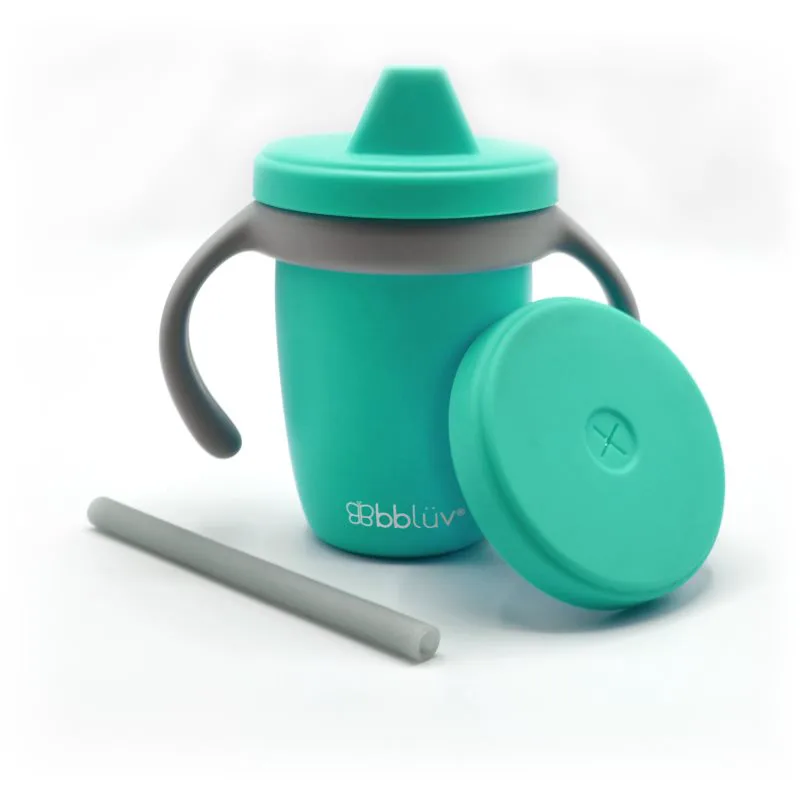 BBLÜV Sippy Küp εκπαιδευτικό κύπελλο Aqua 240 ml