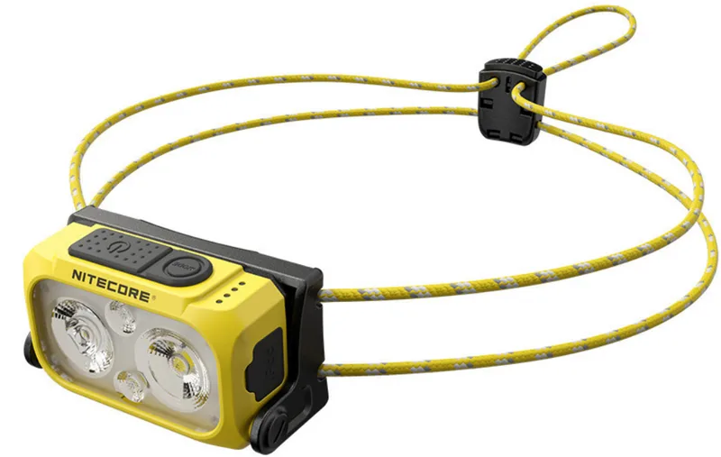 Nitecore NU21 Headlamp - Αδιάβροχος Επαναφορτιζόμενος Φακός Κεφαλής LED - 360 Lumens - Μπαταρία 500mAh - Yellow (6952506407798)